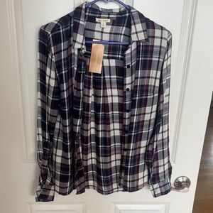 Plaid Button Down Shirt